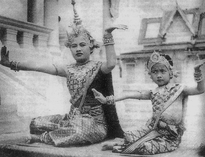 S.A.R la Princesse Buppha Devi à l’âge de 5 ans